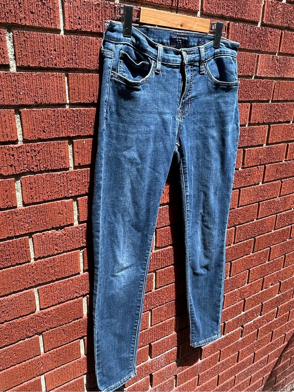 Lucky Brand Brooke Skinny Jeans Women’s Size 6/28 – Medium Wash Stretch Denim
